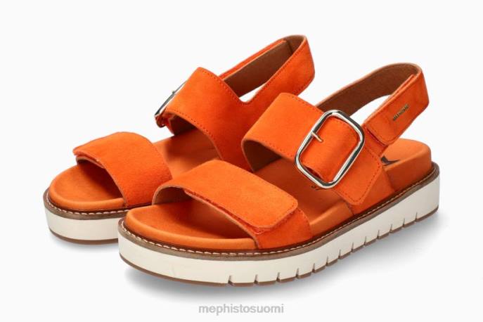 naiset V0822 belona poltettu appelsiini Mephisto sandaalit