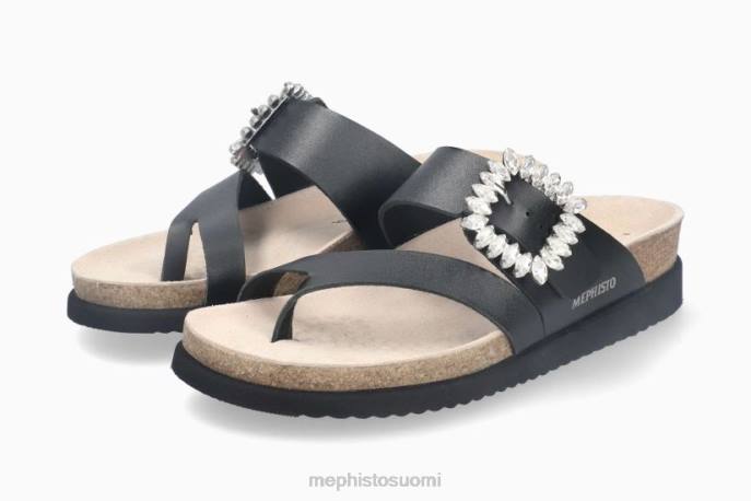 naiset V08230 hambre musta Mephisto sandaalit