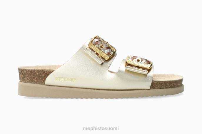 naiset V082373 hester twist kulta Mephisto sandaalit