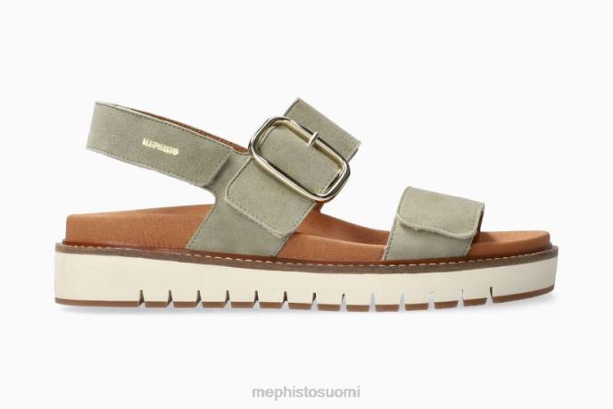 naiset V0823 belona vaalea khaki Mephisto sandaalit
