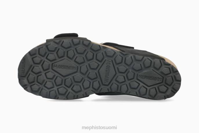 naiset V08246 violett musta Mephisto sandaalit