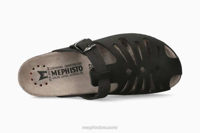 naiset V08274 hedina musta Mephisto sandaalit