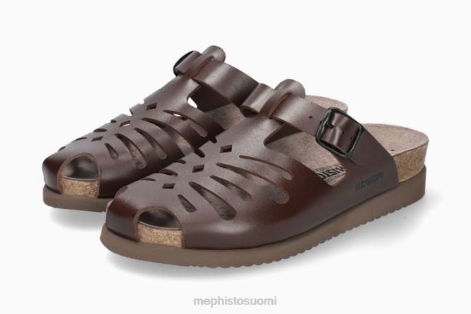 naiset V08275 hedina kastanja Mephisto sandaalit