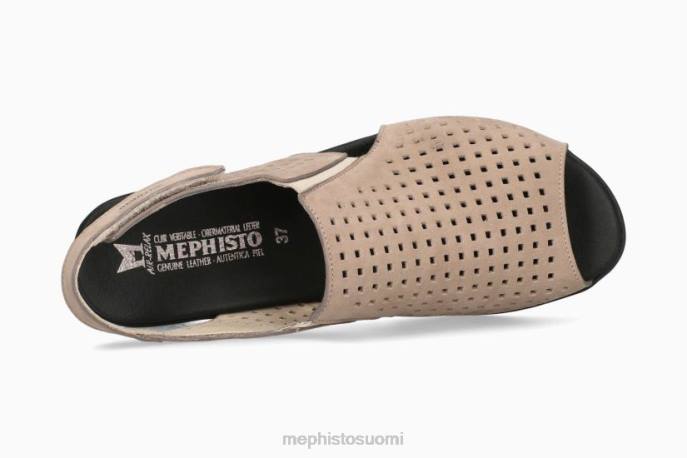 naiset V08276 polkka vaalea taupe Mephisto sandaalit