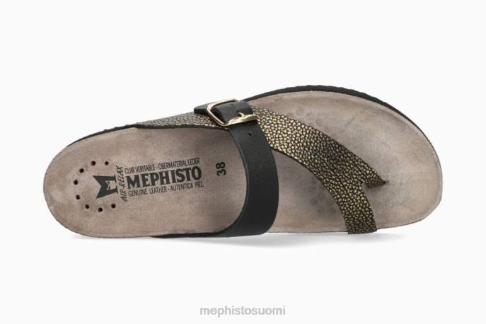 naiset V08282 helen sekoitus kulta Mephisto sandaalit