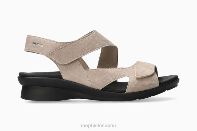 naiset V08286 paska vaalea taupe Mephisto sandaalit