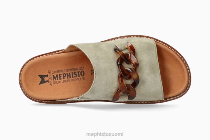 naiset V08291 beverley vaalea khaki Mephisto sandaalit